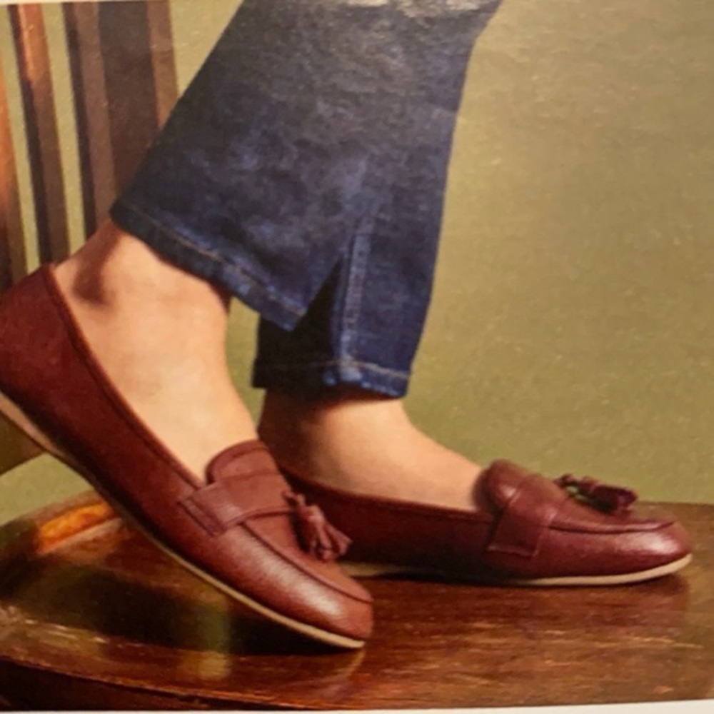Women's Tassel Loafers - Brown Size 7